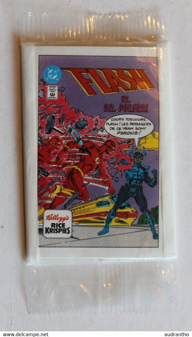 Rare Mini BD Flash Vs. DR. Polaris Kellogg's Rice Krispies Mini Comic Book 1993 - Flash