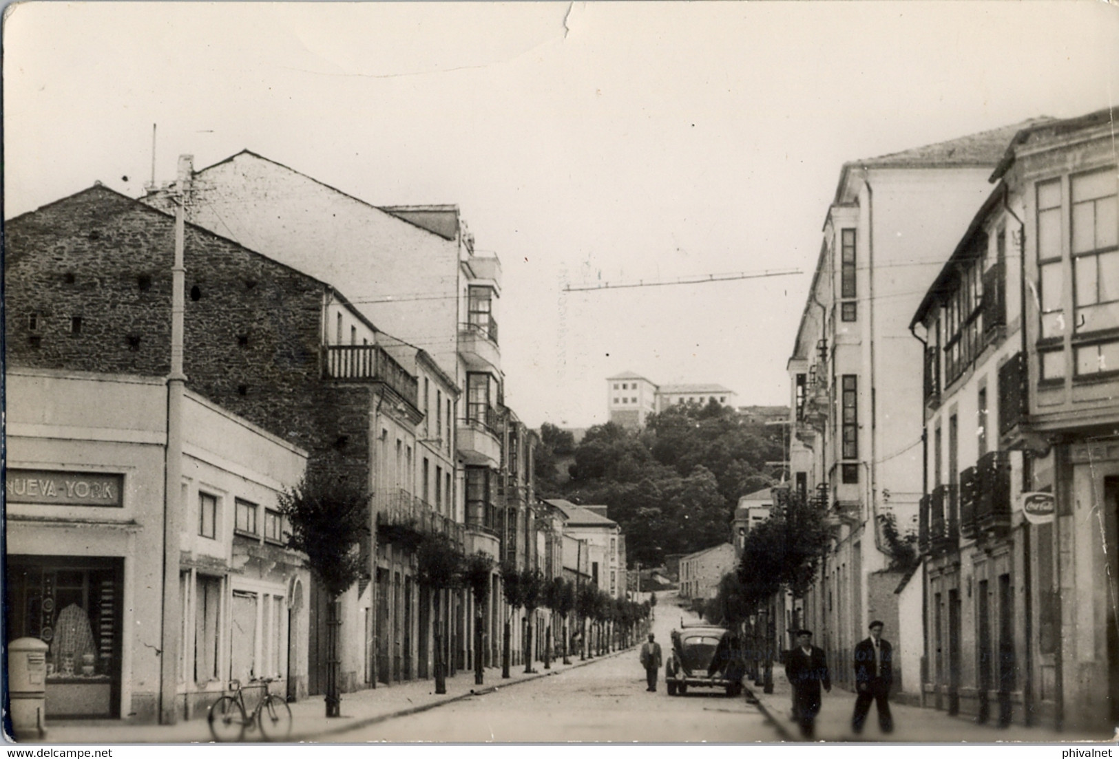 GALICIA , LUGO , T.P. NO CIRCULADA , SARRIA - AVENIDA JOSE ANTONIO , ED. CASA ELOY RIVAS - Lugo