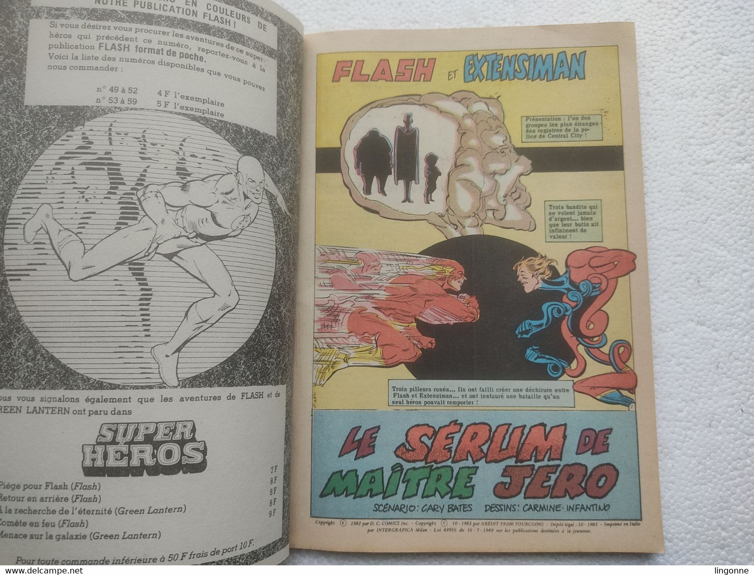 1983 Flash (Arédit - DC Couleurs) Numéro 1 - Flash