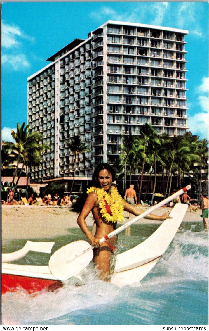 Hawaii Waikiki Beach The Outrigger Hotel - Honolulu