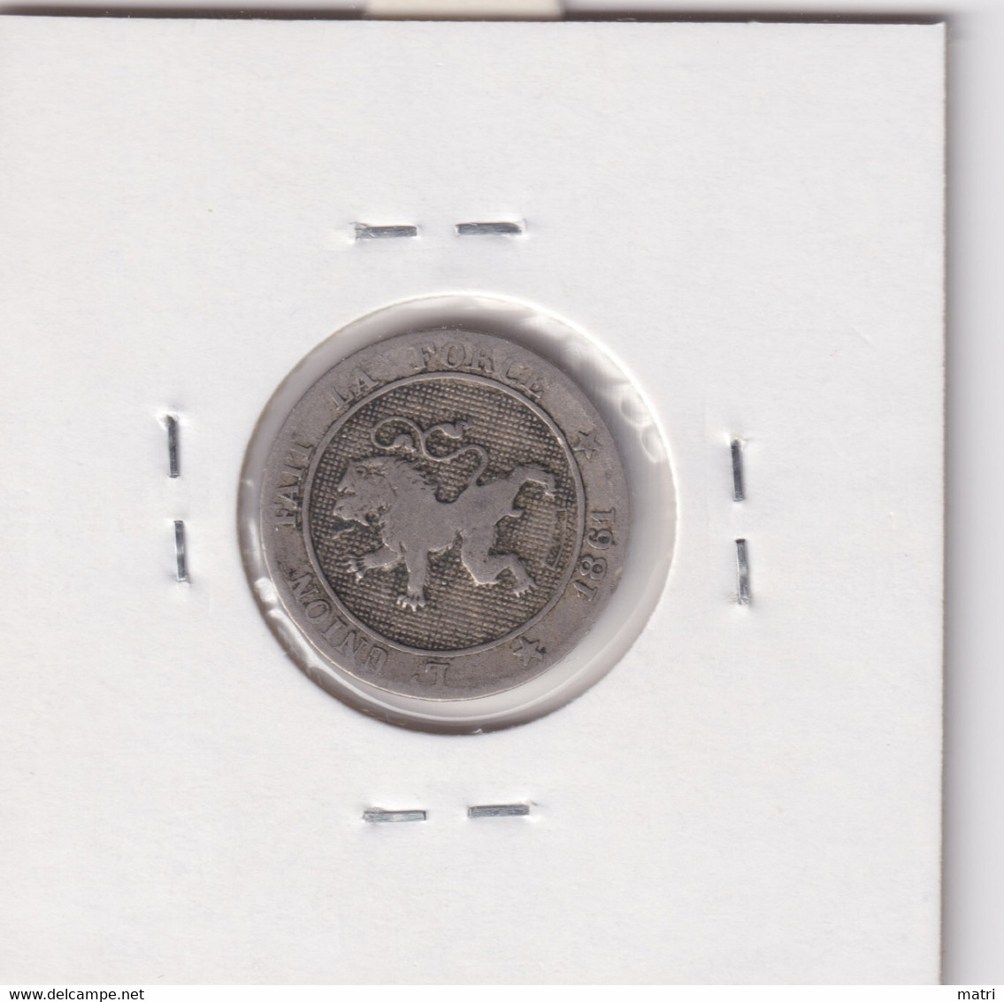 Belgium 5 Centimes 1861 - 5 Cents