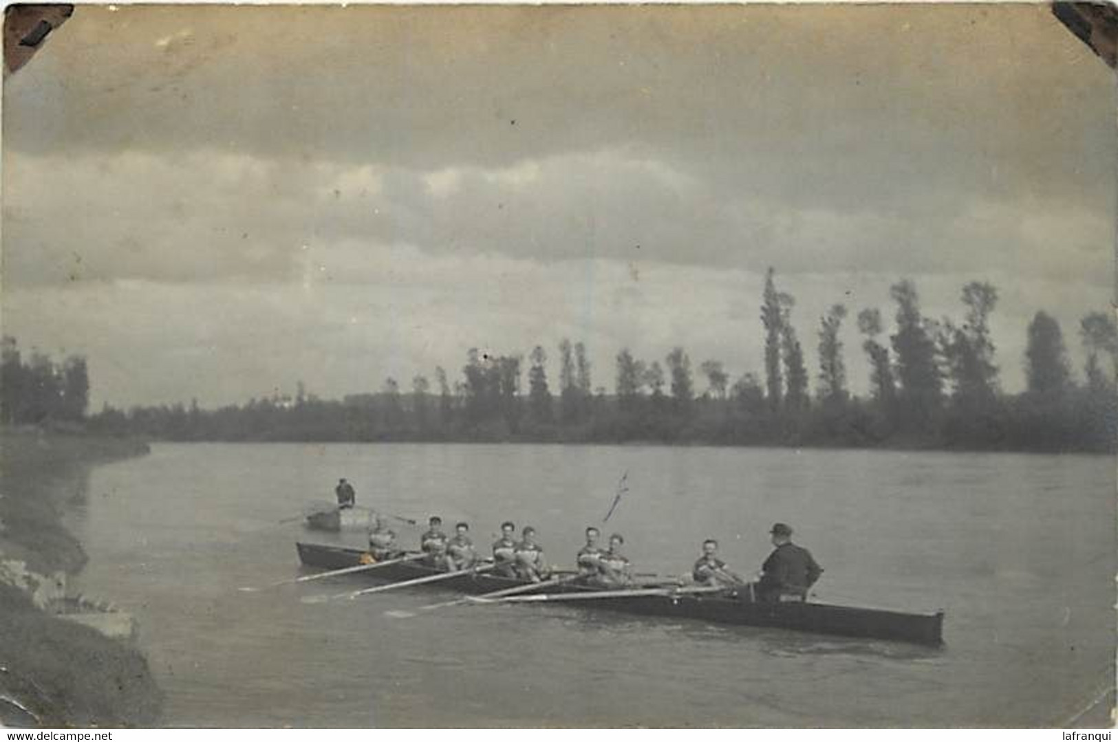 Themes Div-ref NN15-carte Photo Non Située - Sports - Aviron - - Aviron