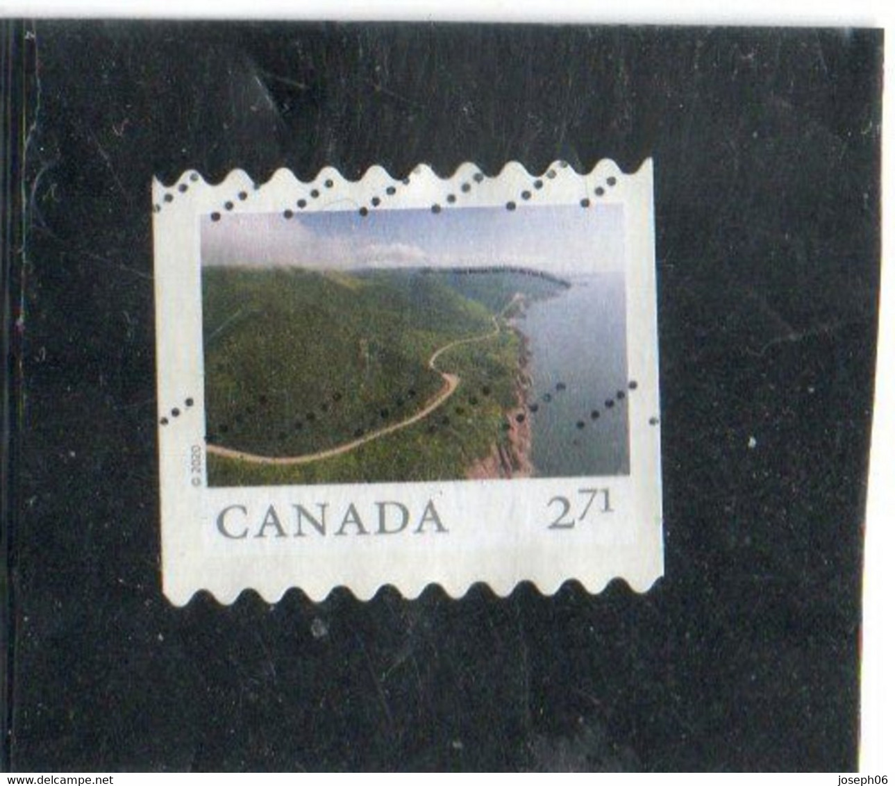 CANADA   2020  Y.T. N° Sentier De La Falaise  Oblitéré - Used Stamps