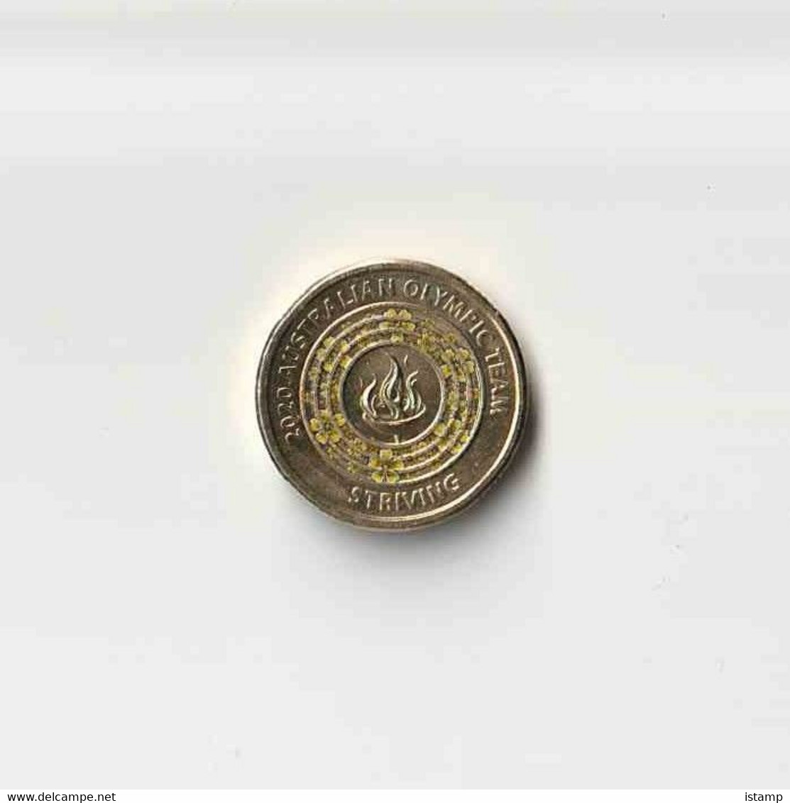 ⭐2020 - Australia Tokyo OLYMPIC GAMES 'Striving' - $2 Coin Circulated⭐ - 2 Dollars
