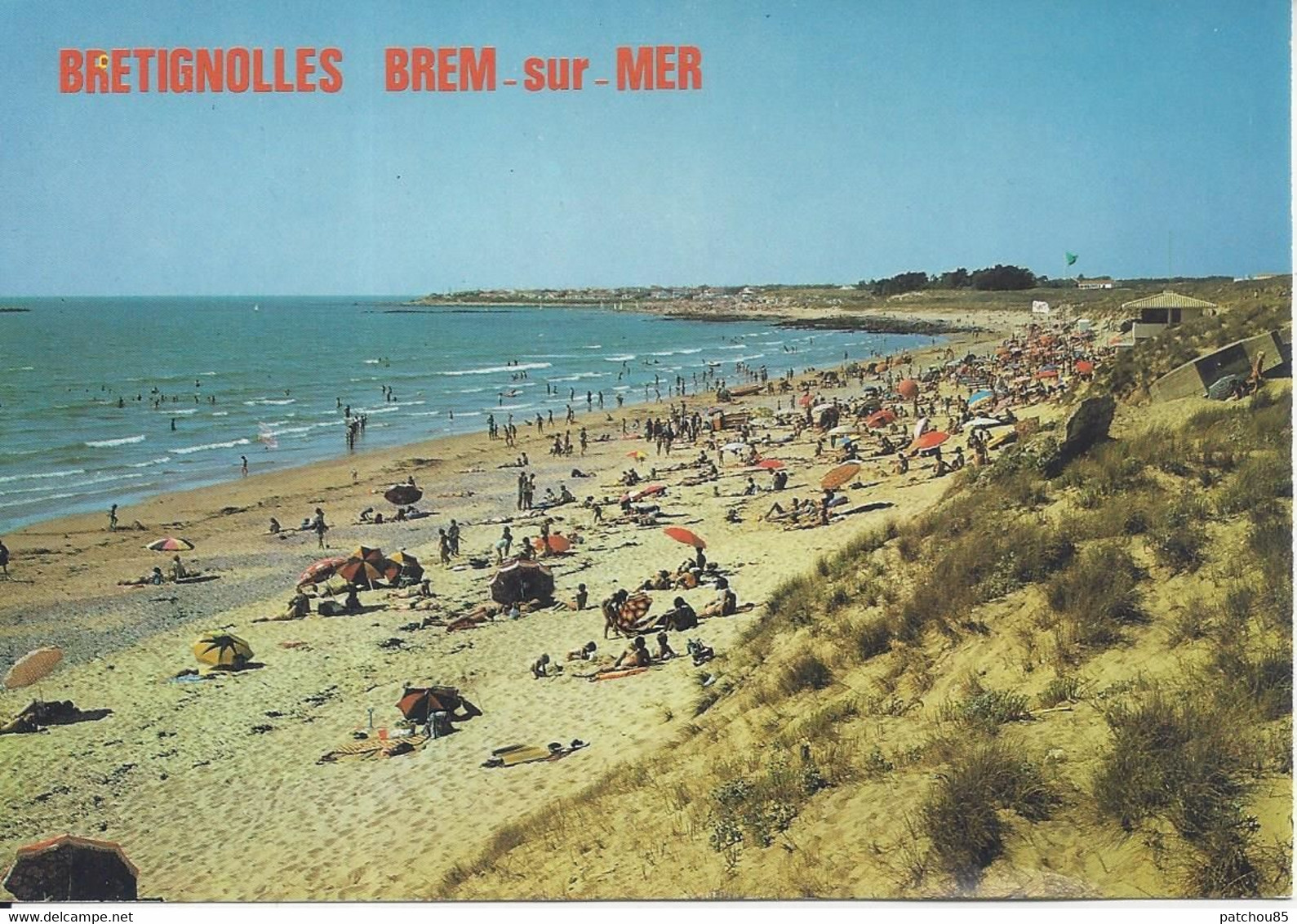 CPM  France   85 Vendée  Brétignolles Brem Sur Mer   La Plage - Bretignolles Sur Mer