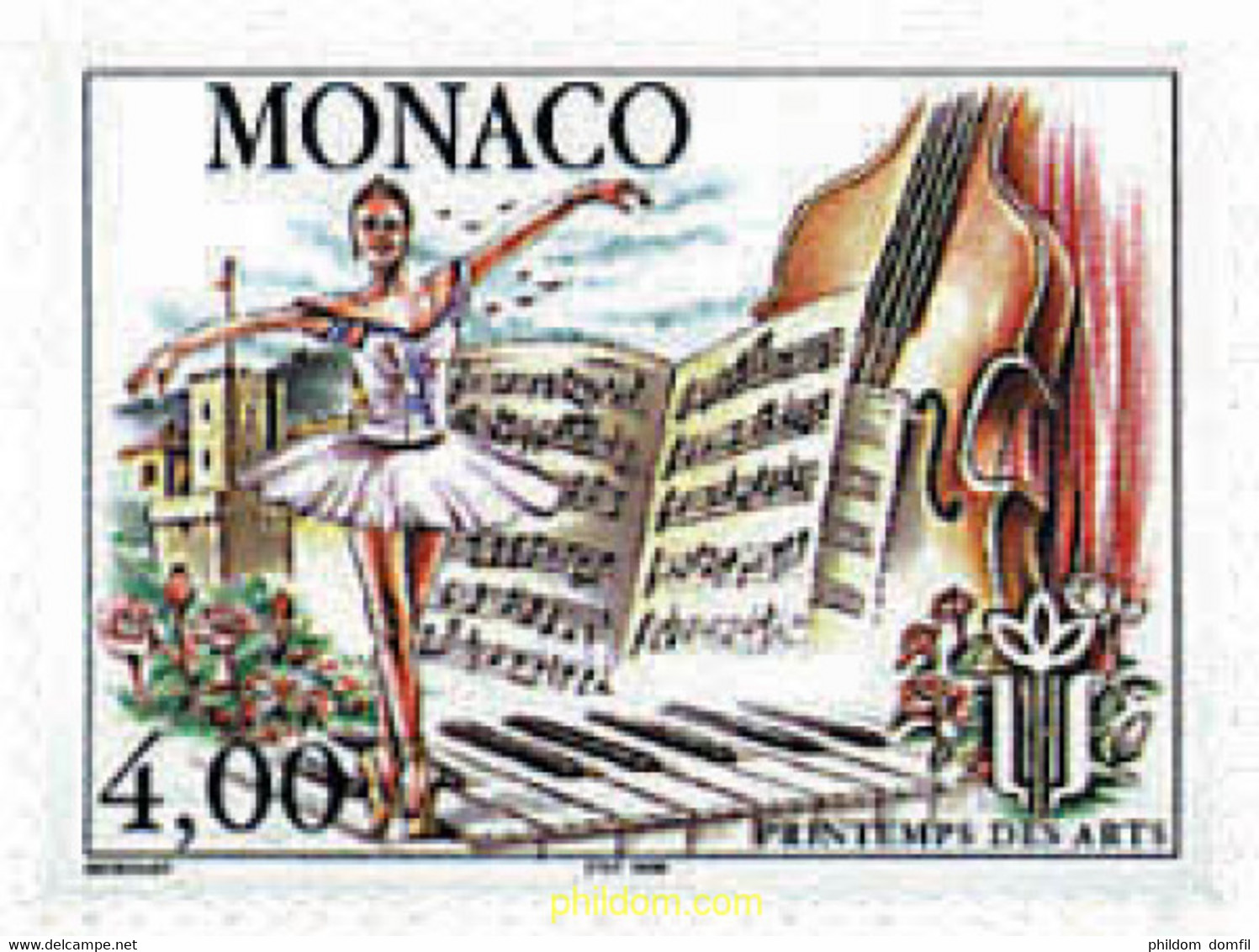 78990 MNH MONACO 1998 15 FESTIVAL DEL ARTE - Sonstige & Ohne Zuordnung