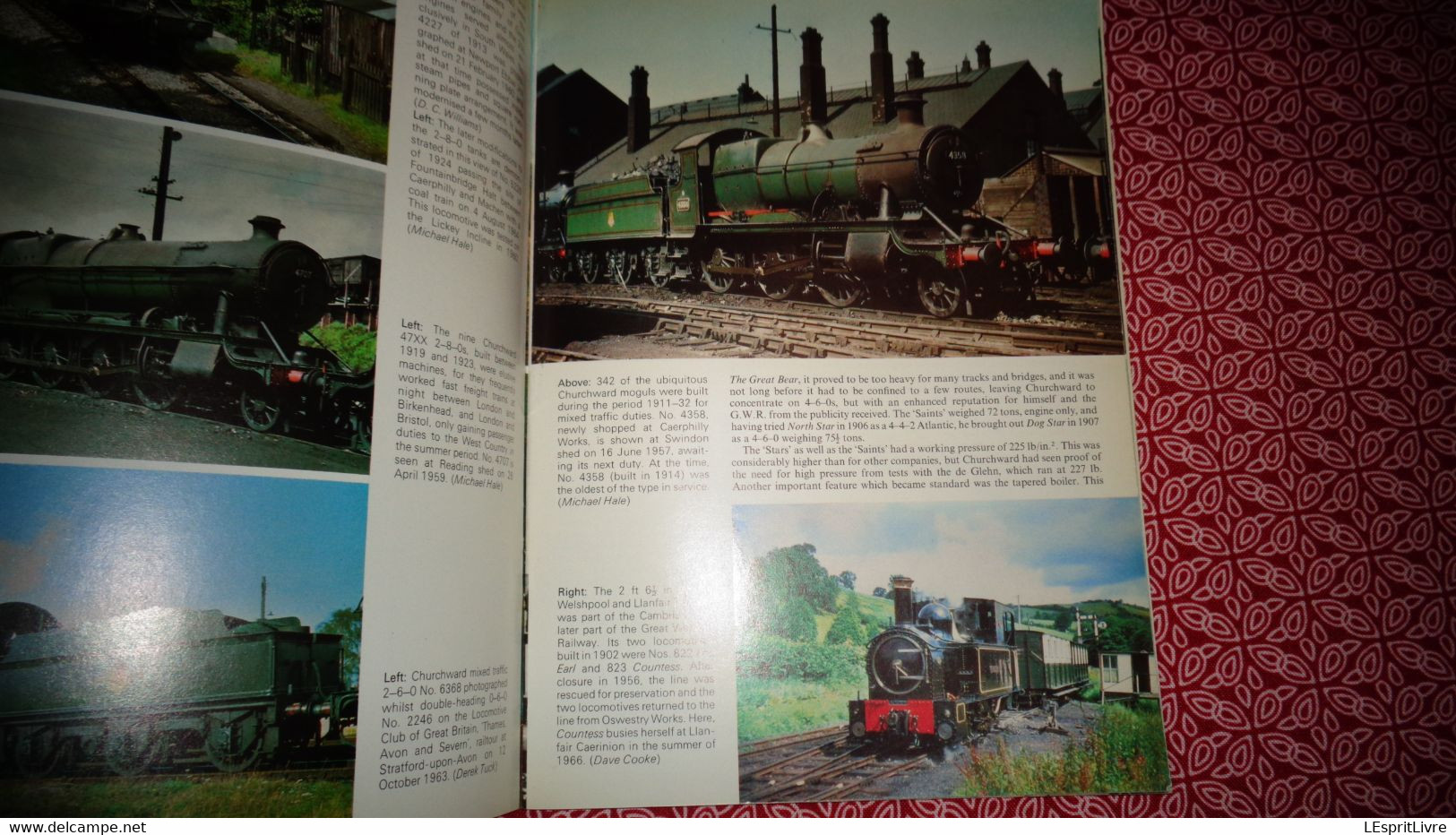 Jarrold Railway Séries 1 LOCOMOTIVES OF THE GREAT WESTERN RAILWAY Chemins De Fer England Angleterre Steam Locomotive - Culture