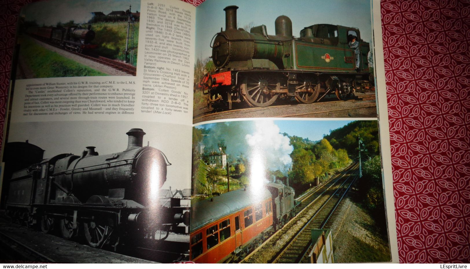 Jarrold Railway Séries 1 LOCOMOTIVES OF THE GREAT WESTERN RAILWAY Chemins de Fer England Angleterre Steam Locomotive