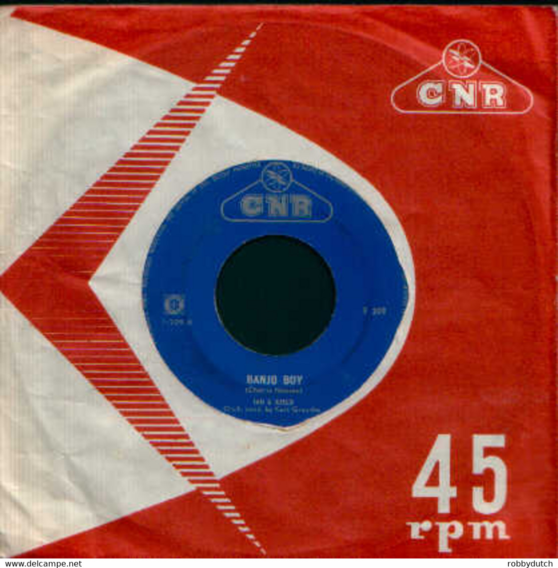 * 7" ` * JAN & KJELD - BANJO BOY (Holland 1959) - Country & Folk