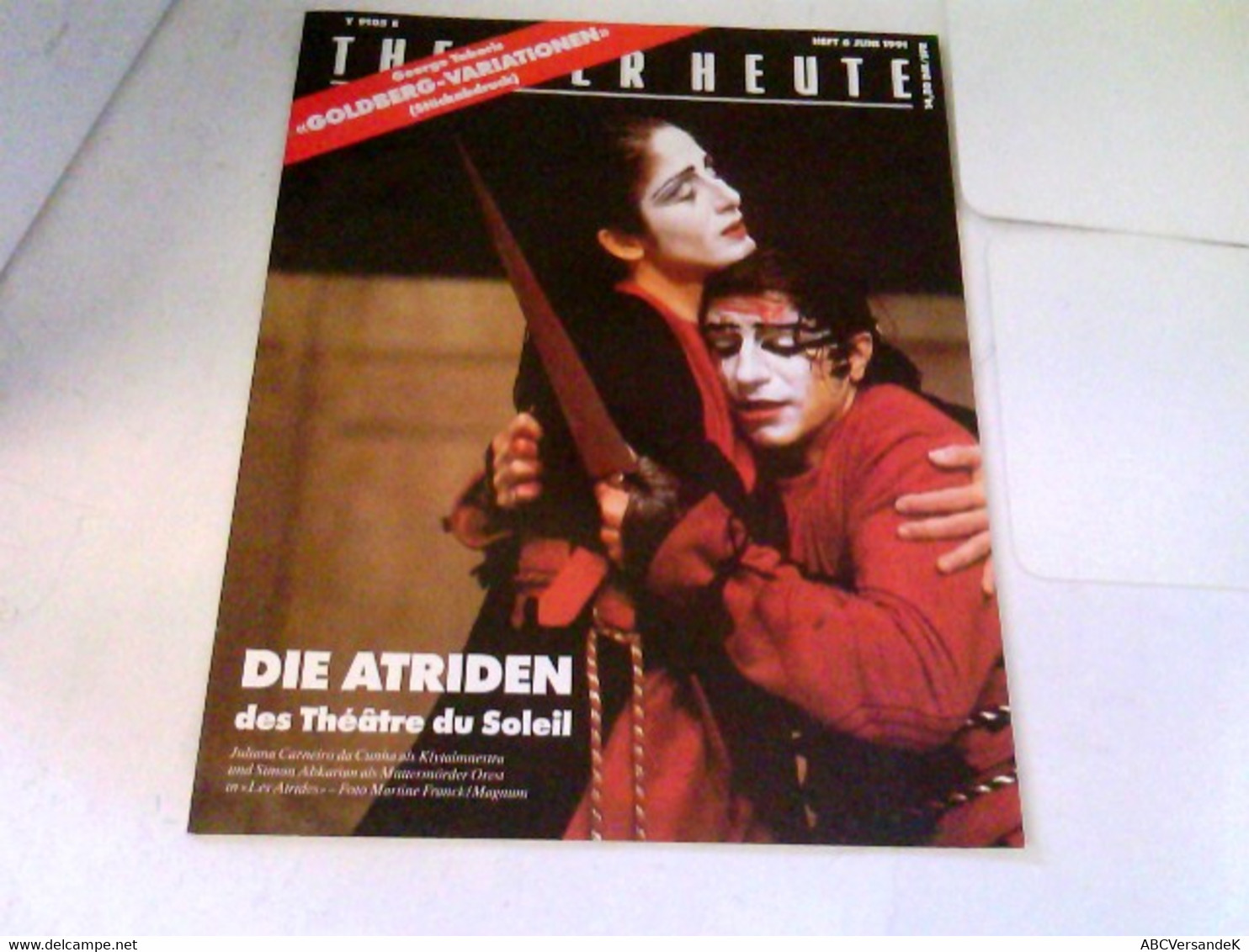 THEATER HEUTE 1991 Heft 06 - Theater & Tanz