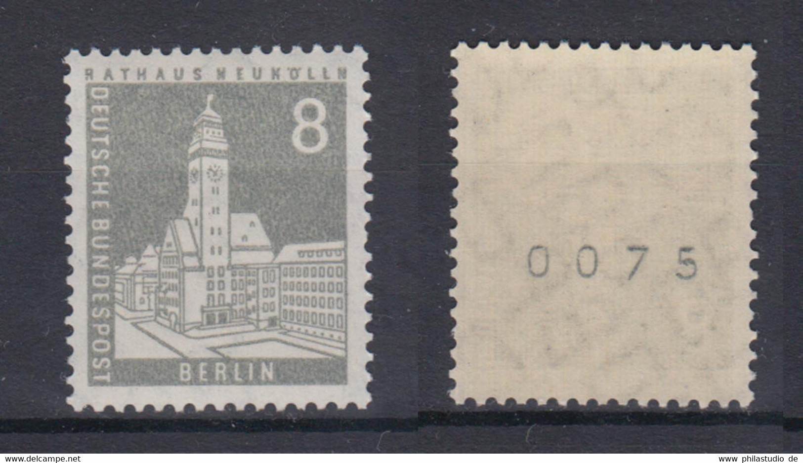 Berlin 143 Wv EZM Mit Ungerader Nummer Berliner Stadtbilder 8 Pf Postfrisch  - Roller Precancels