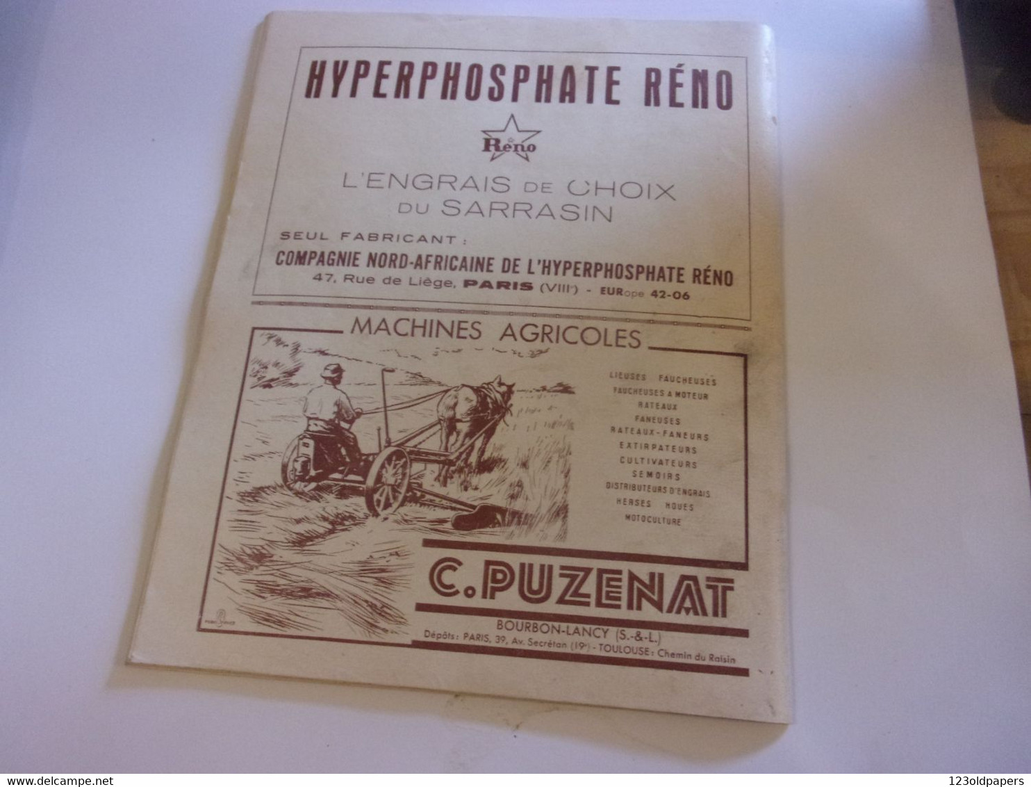 ♥️  RARE N°12 1953  LE CANTAL AGRICOLE: Revue AURILLAC FROMAGE ... 45 PAGES ELEVAGE RACE AUBRAC... - Auvergne