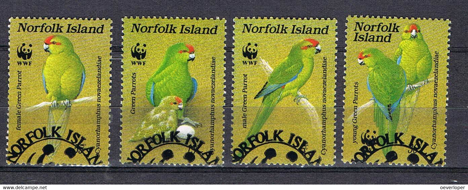 Norfolk Island Parrot 1987 Used - Oblitérés