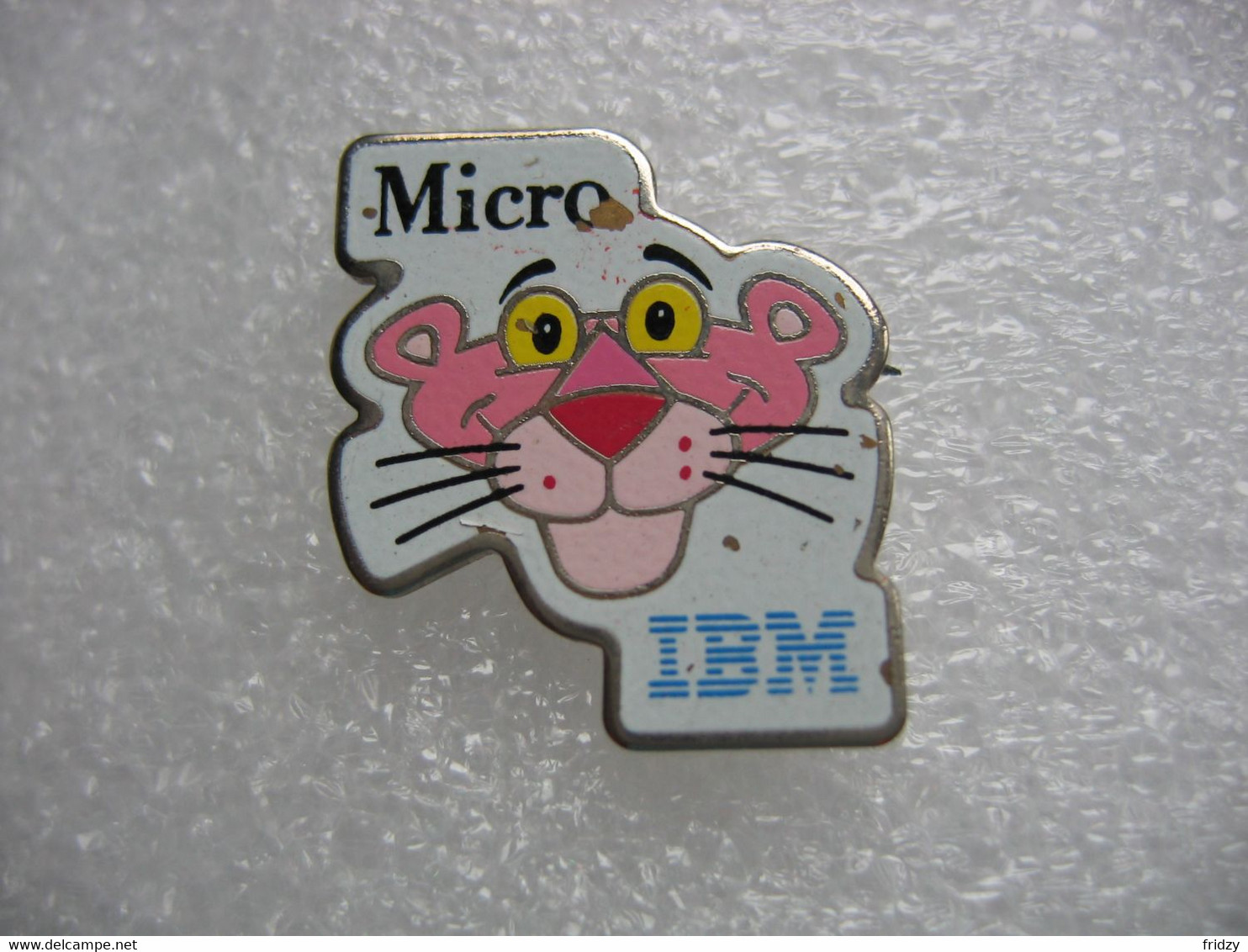 Pin's Le Chat De Chez IBM - Informatique