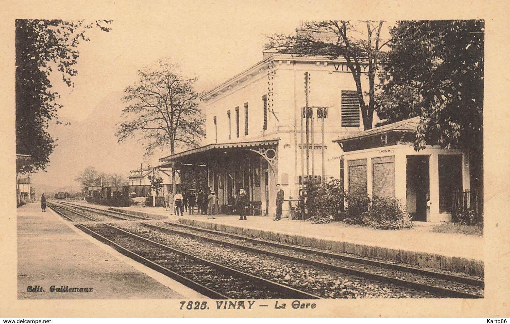 Vinay * La Gare * Ligne Chemin De Fer Isère - Vinay