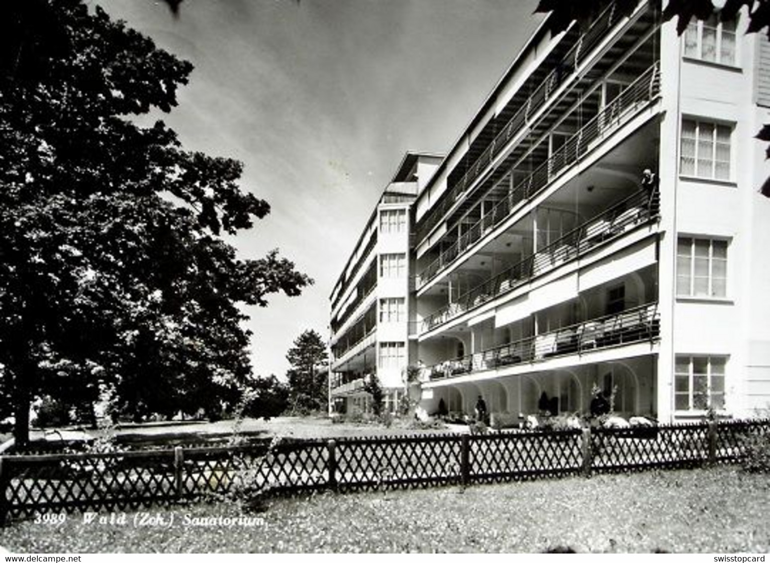 WALD Zch. Sanatorium Gel. 1952 V. Faltigberg - Wald