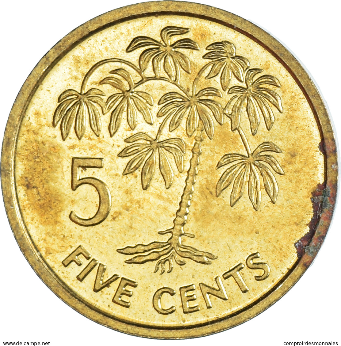 Monnaie, Seychelles, 5 Cents, 1995 - Seychelles