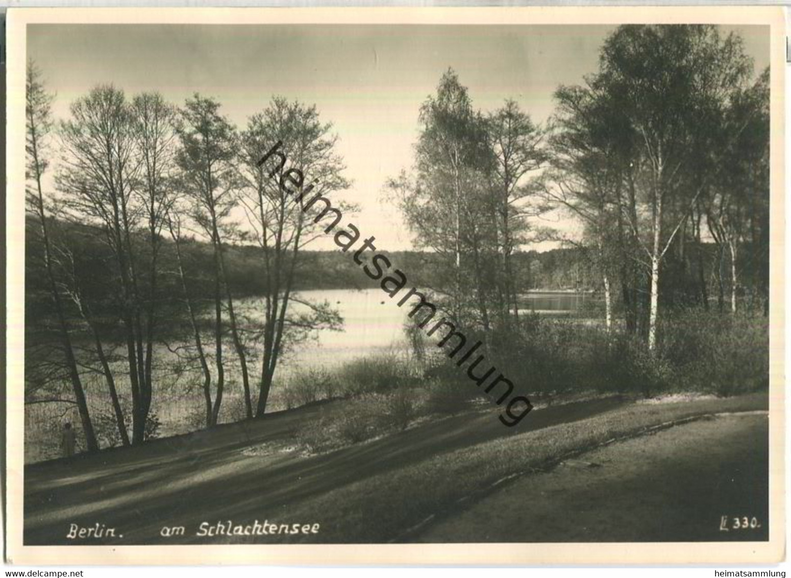 Berlin Am Schlachtensee - Foto-Ansichtskarte - Verlag R. Lissner Berlin-Lichterfelde - Zehlendorf