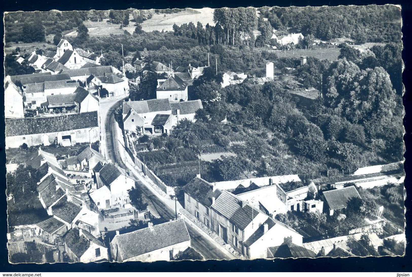 Cpsm Du 95 Fosses Vue Générale -- En Avion Au-desus De ...   Aout22-121 - Fosses