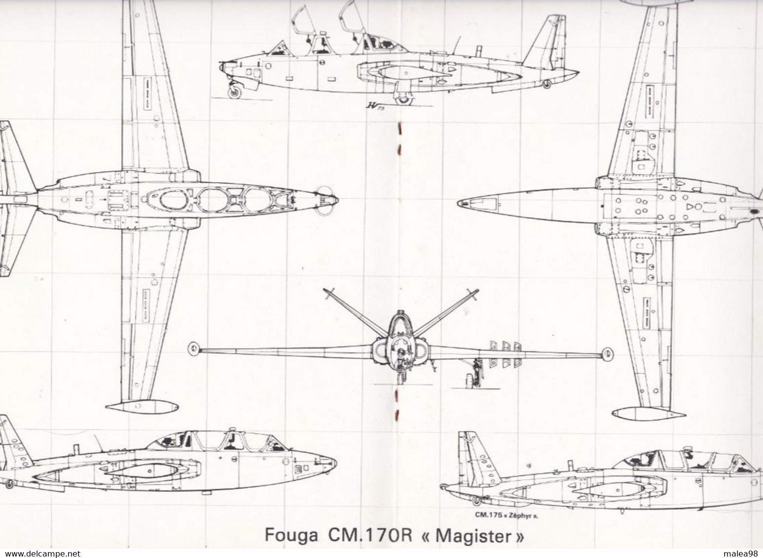 REVUE ,,,FOUGA  "  MAGISTER  "   JEAN PIERRE  TEDESCO ,,,, OUEST  FRANCE  1980  32PAGES  Tbe - Manuels