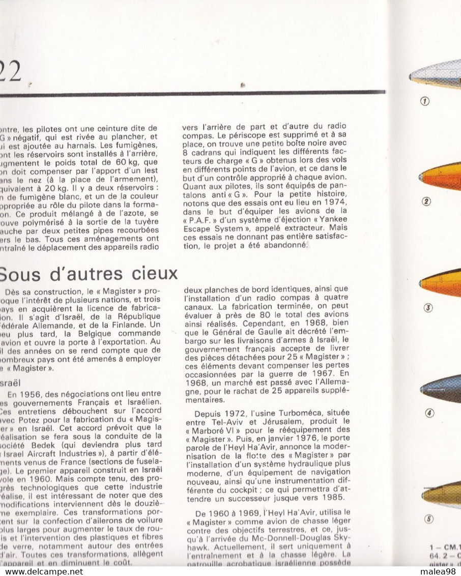 REVUE ,,,FOUGA  "  MAGISTER  "   JEAN PIERRE  TEDESCO ,,,, OUEST  FRANCE  1980  32PAGES  Tbe - Manuals
