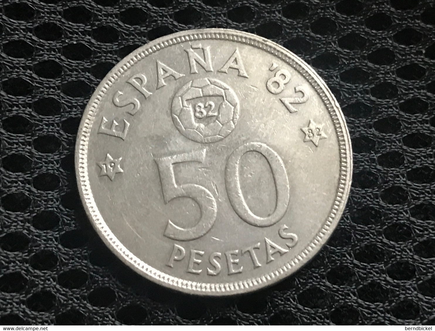 Münze Münzen Umlaufmünze Spanien 50 Pesetas 1980 Im Stern 82 - 50 Pesetas