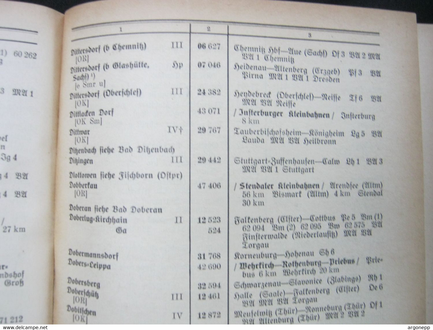 EISENBAHN ,DEUTSCHE REICHSBAHN ,   Amtliches Bahnhofverzeichnis 1938 , 946 Seiten , Mit Ostgebieten - Transport