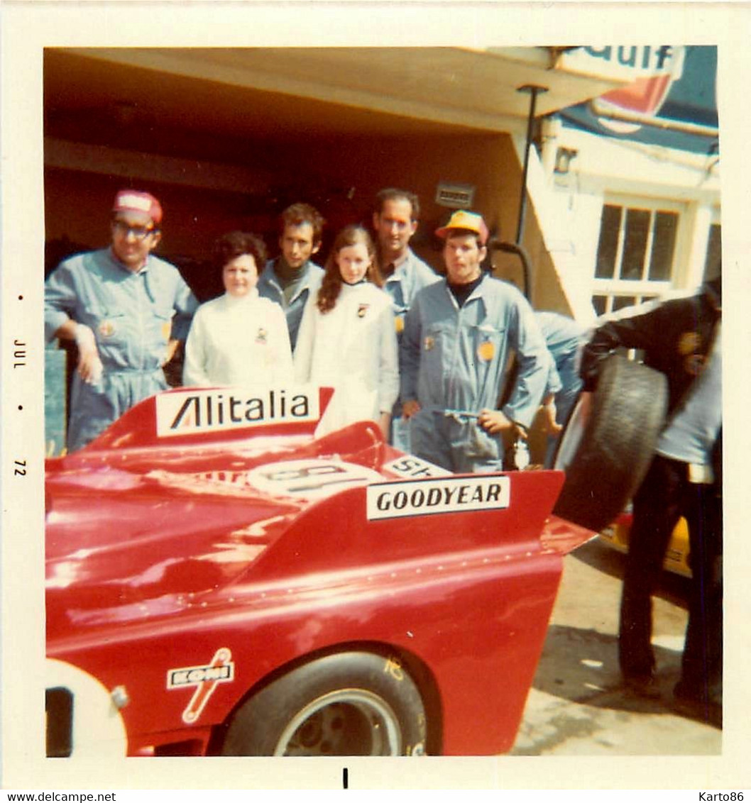24heures du mans 1971 * 12 photos anciennes * voitures pilotes sport automobile circuit course