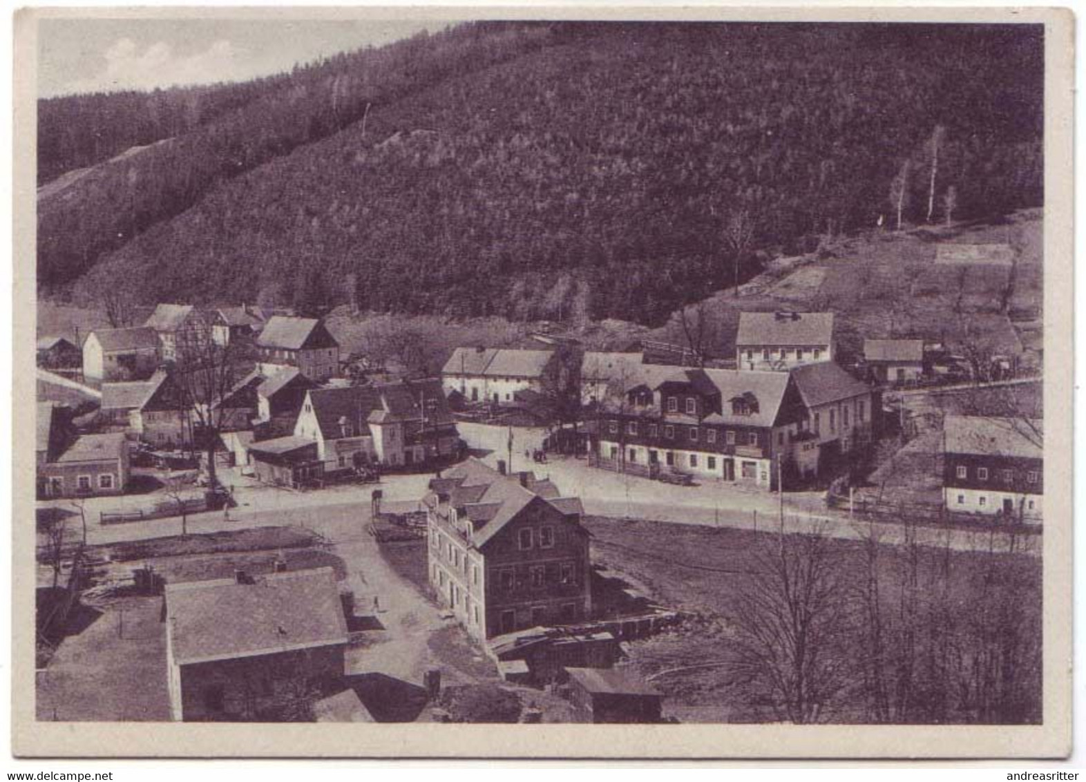 AK Schmiedeberg Niederpöbel Ca 1950 (Al06) - Schmiedeberg (Erzgeb.)