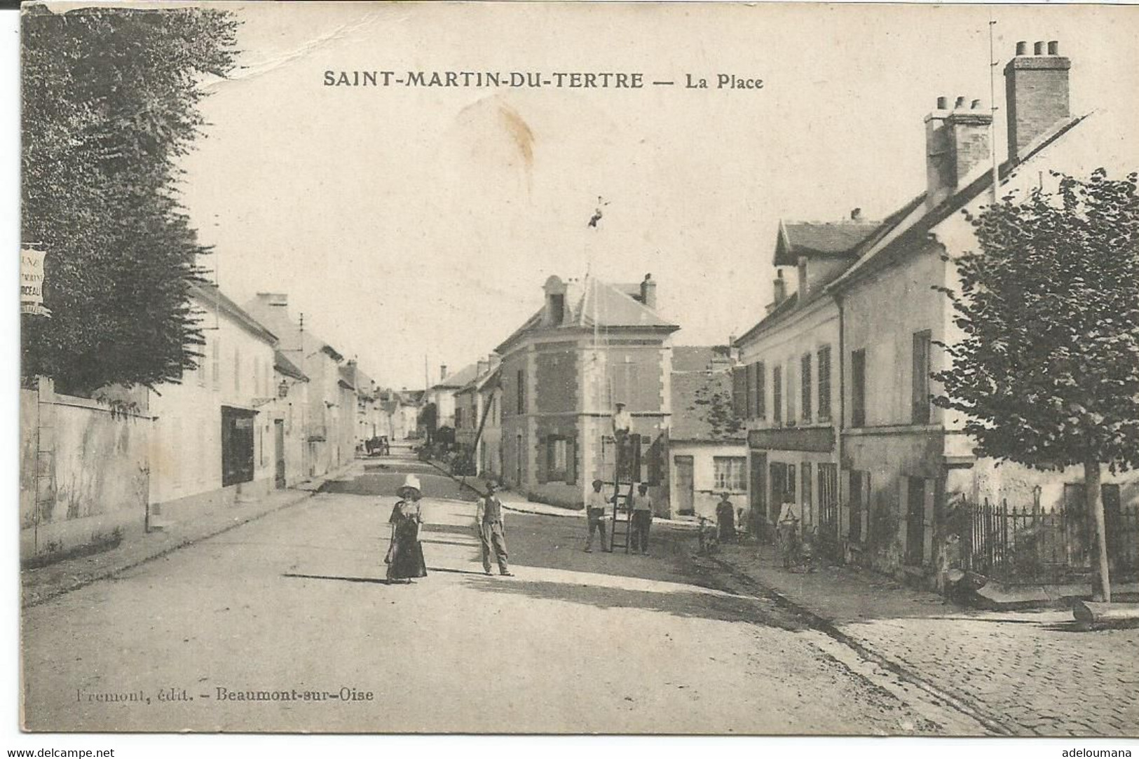 ST MARTIN DU TERTRE  - LA PLACE - Saint-Martin-du-Tertre