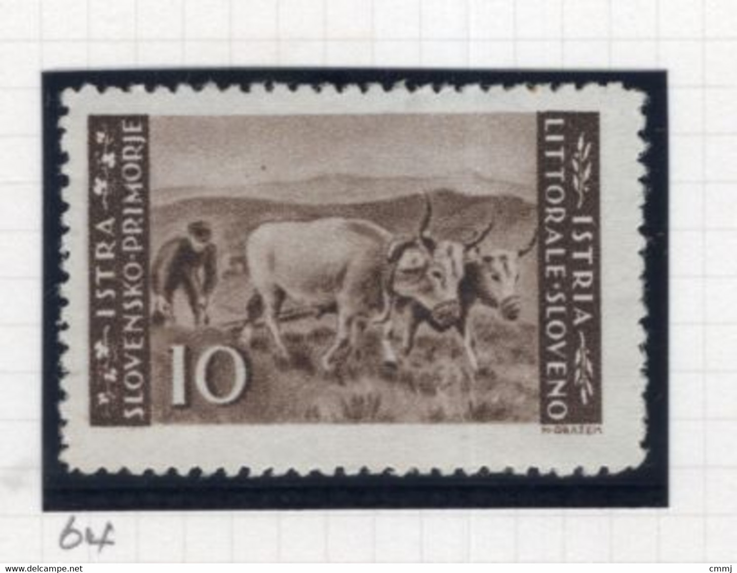 1945 - OCC. JUGOSLAVIA - ISTRIA E LIT. SLOVENO - Unif..  48 -  NH -  (W028.....) - Occup. Iugoslava: Istria