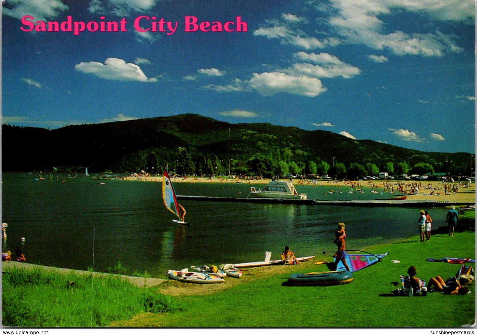 Idaho Sandpoint City Beach On Lake Pen Oreille - Otros & Sin Clasificación