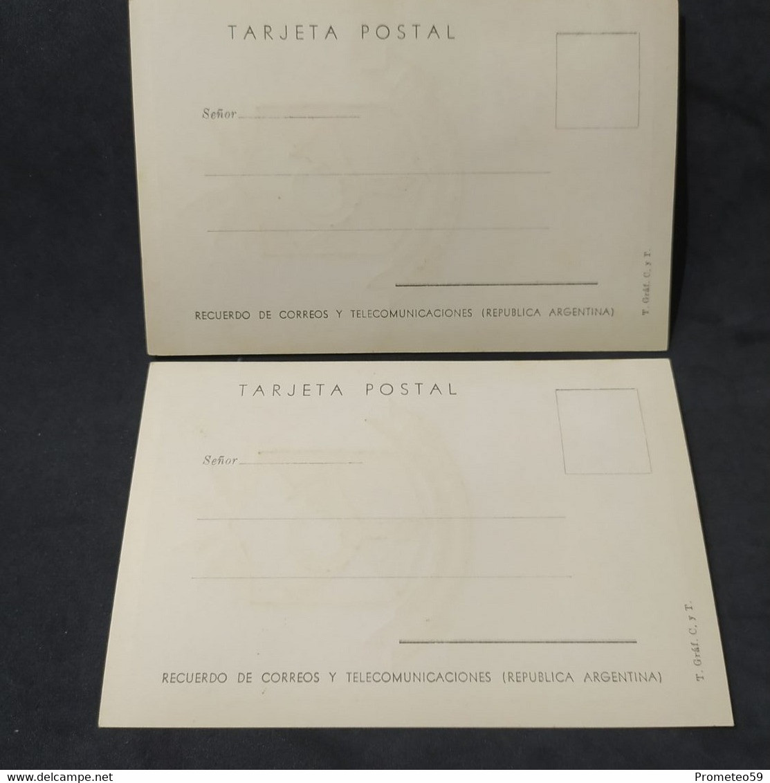Día De Emisión - Año Del Refugiado X 2 – 7/4/1960 - Argentina - Booklets