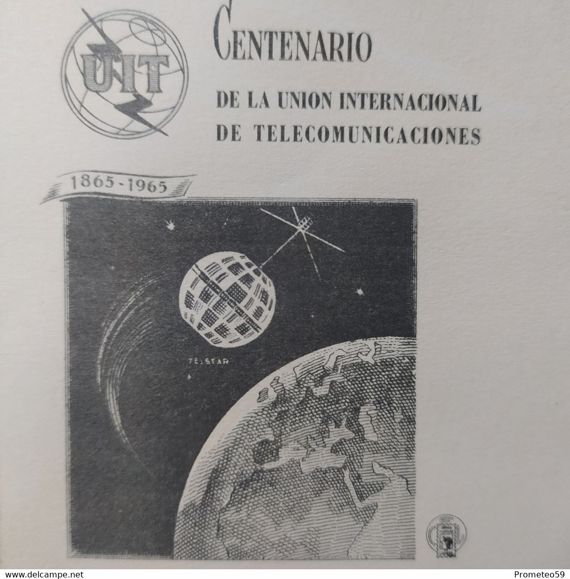 Día De Emisión - Centenario Unión Internacional De Telecomunicaciones – 11/5/1965 - Argentina - Markenheftchen