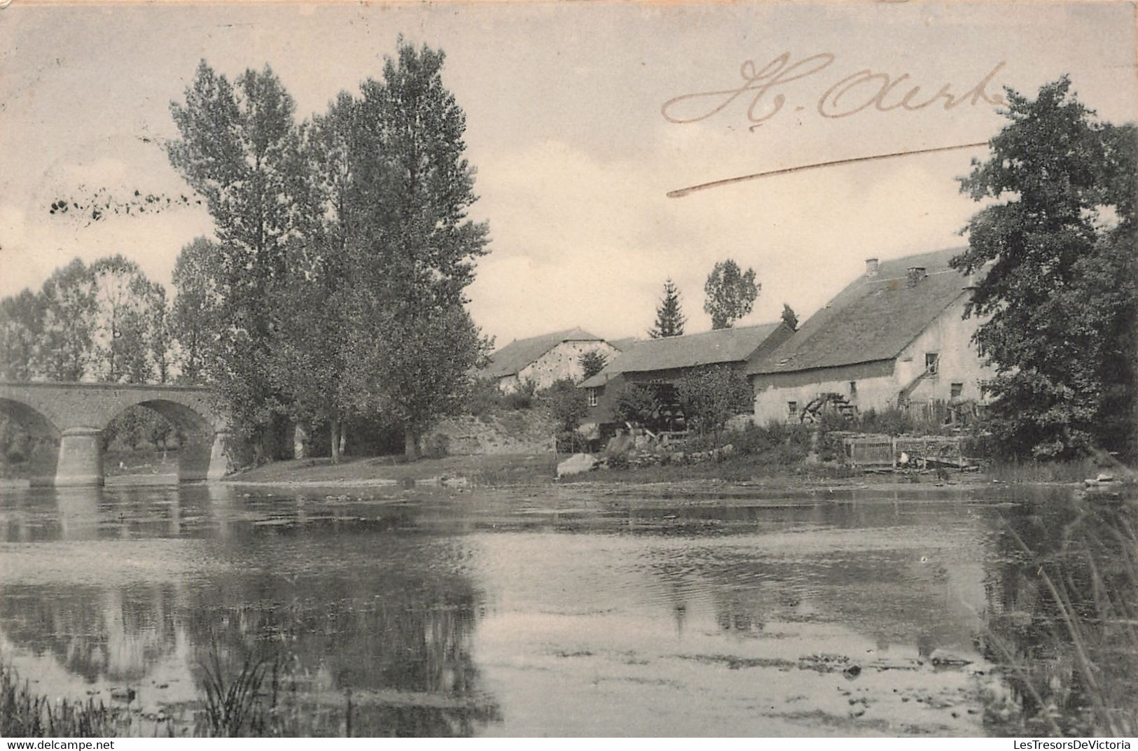 CPA - Belgique - La Semois Près De Florenville - Nels Série Delft N°4 - Dos Non Divisé - Oblitéré Anvers Départ 1906 - Florenville