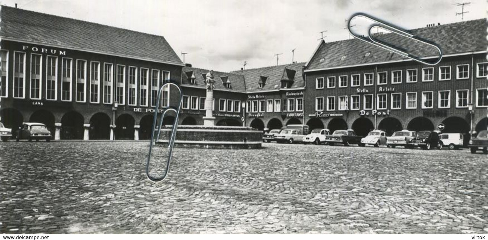 SCHOTEN :  Marktplein  (  Formaat 15 X 10.5 Cm ) - Schoten