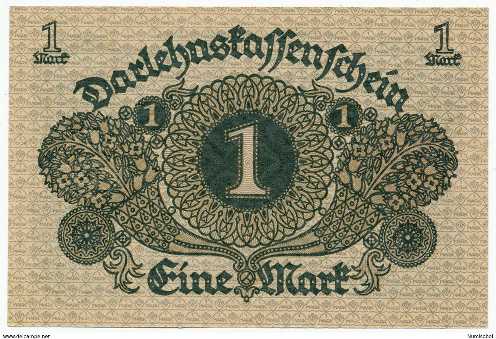 GERMANY, DEUTSCHLAND - 1 Mark 1.3. 1920. P58 Ro64, UNC. (D095) - Other & Unclassified