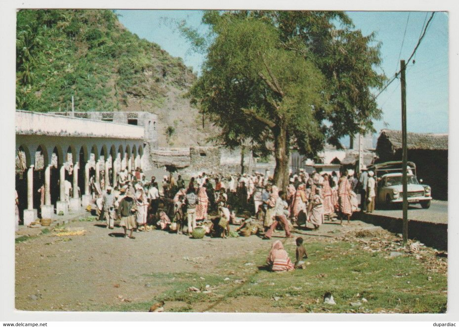 Archipel Des Comores, ANJOUAN -- Le Marché De MUTSAMUDU. - Comoren