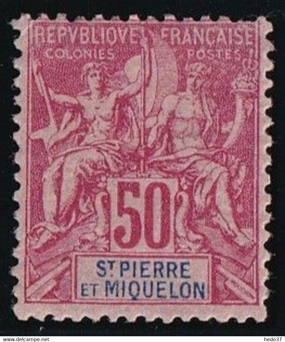 St Pierre Et Miquelon N°69 - Neuf * Avec Charnière - TB - Neufs