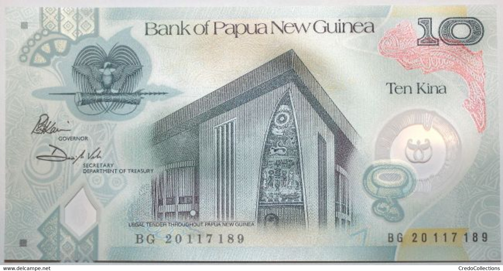 Papouasie-Nouvelle Guinée - 10 Kina - 2020 - PICK 52 - NEUF - Papouasie-Nouvelle-Guinée