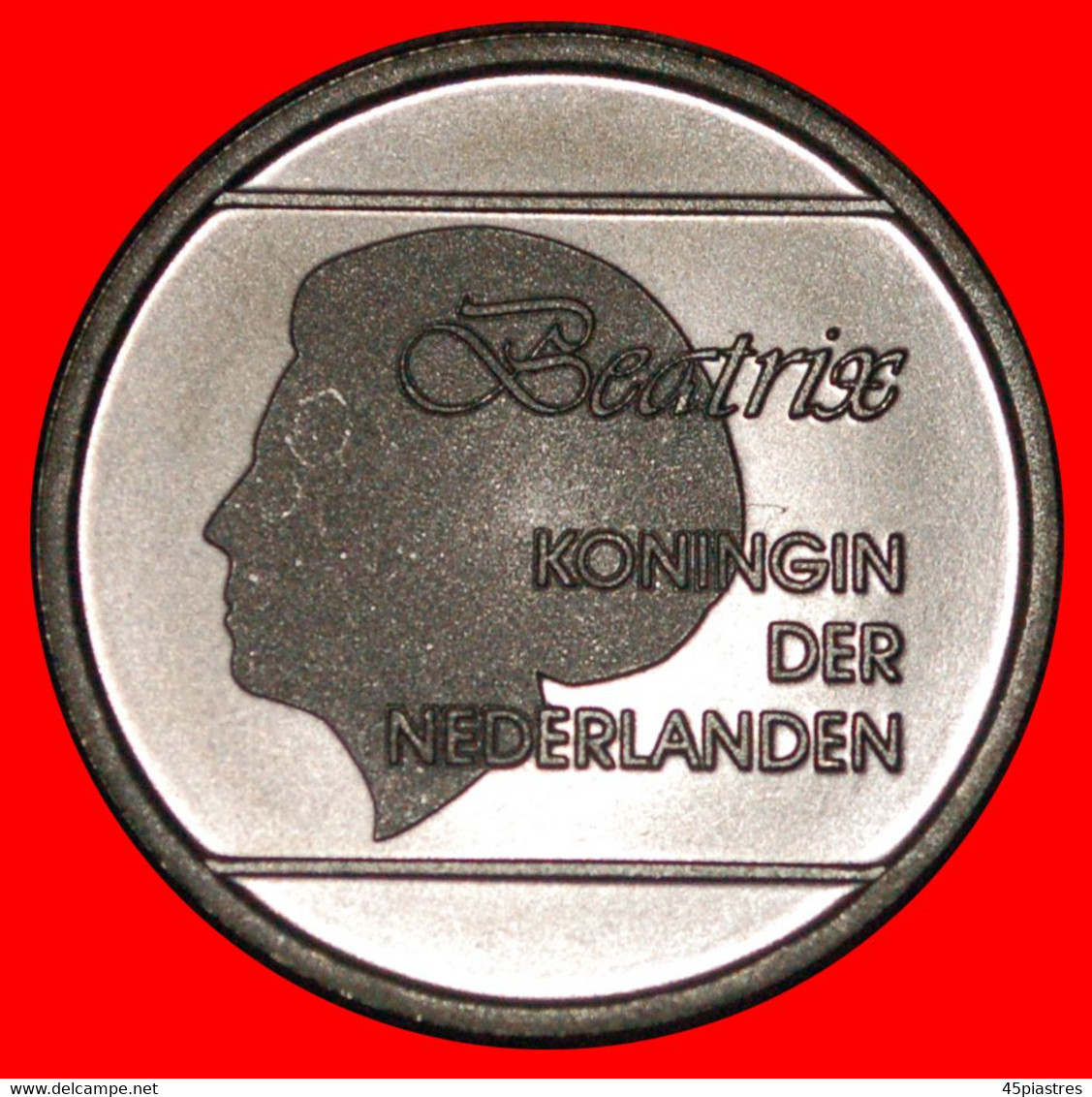 * NETHERLANDS (1986-2013): ARUBA ★ 1 FLORIN 1996 UNC MINT LUSTRE! LOW START ★ NO RESERVE! - Aruba