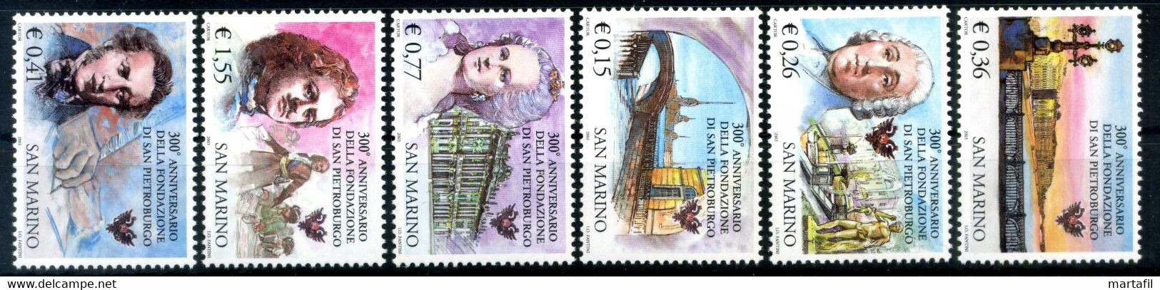 2003 SAN MARINO SET MNH ** - Ongebruikt