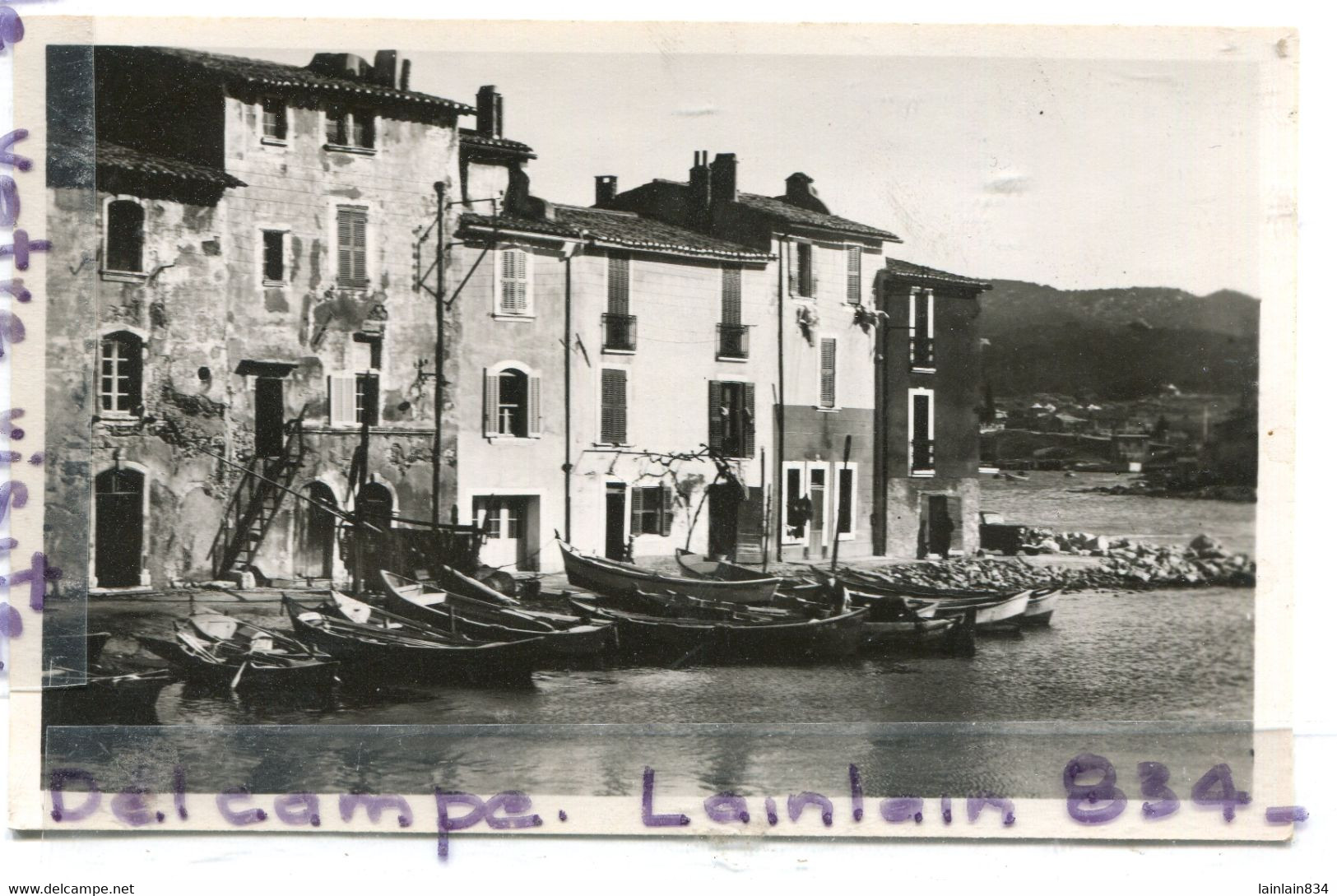 - MARTIGUES - ( B. Du R. ), La Venise Provençale, L Brescon, Glacée, Non écrite, édition Tardy, TTBE, Scans. - Martigues