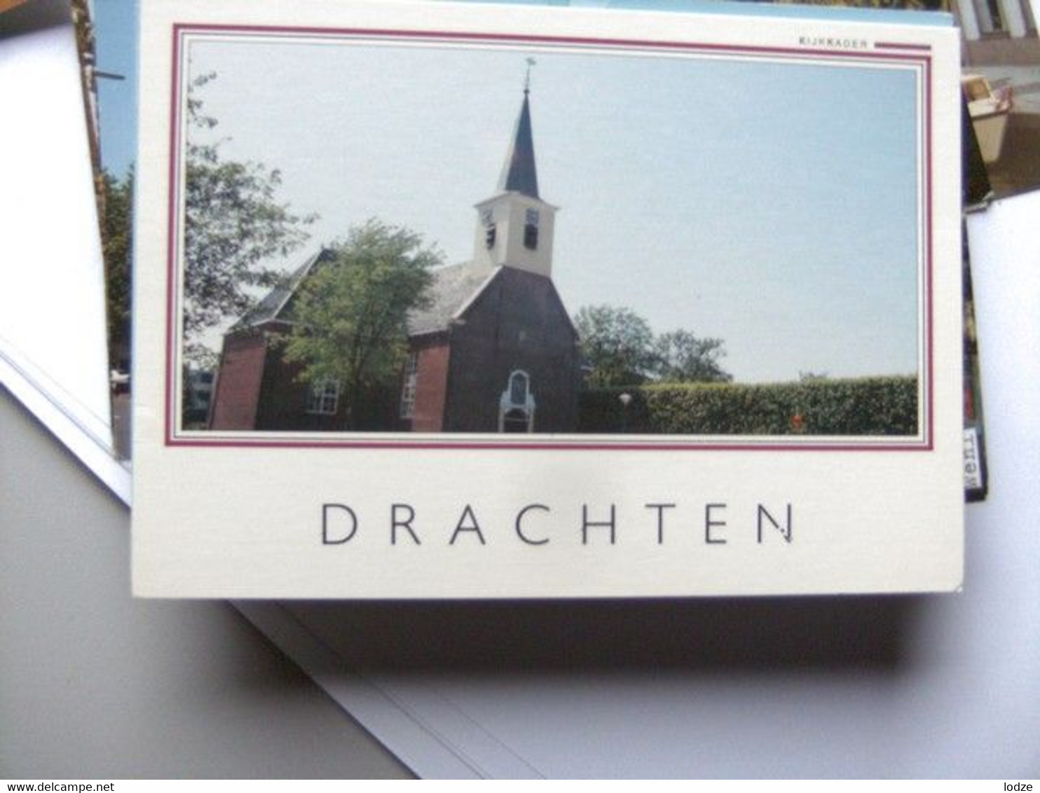 Nederland Holland Pays Bas Drachten Met Nederlands Hervormde Kerk - Drachten