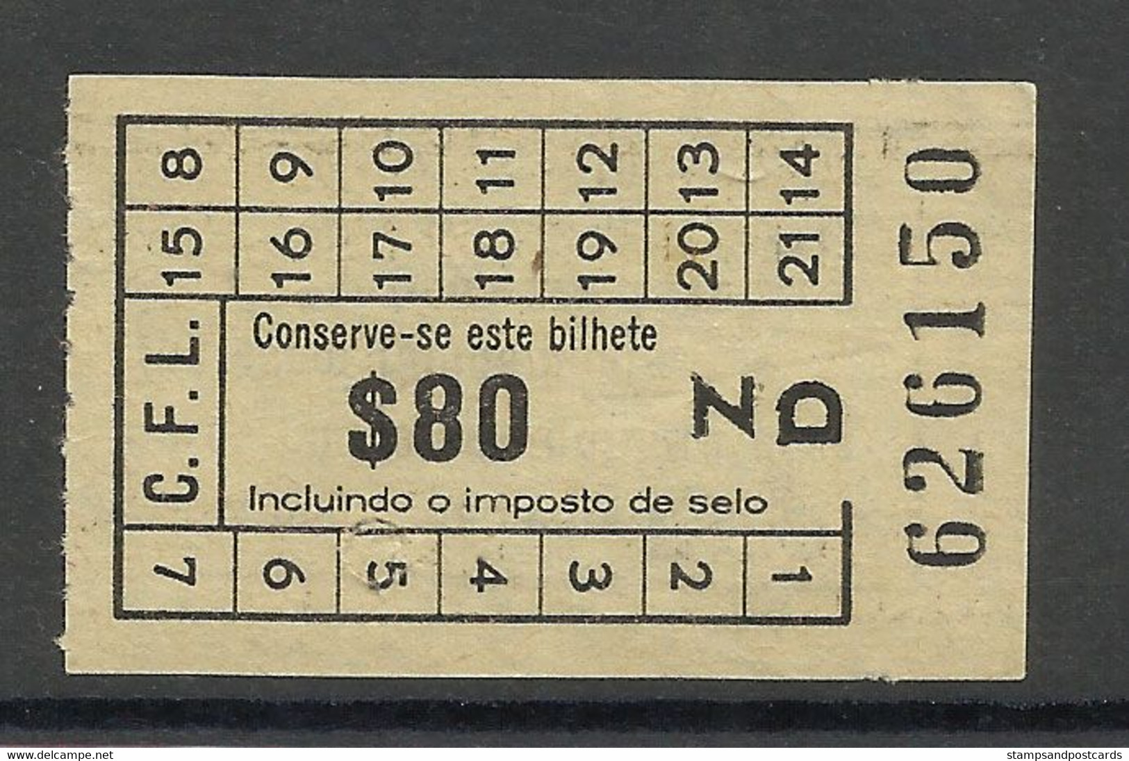 Tramway Et Bus Lisbonne Carris Portugal Billet Pub Graisse Anti-taches Lisbon Tram Advert Ticket Anti-stain Grease - Europe