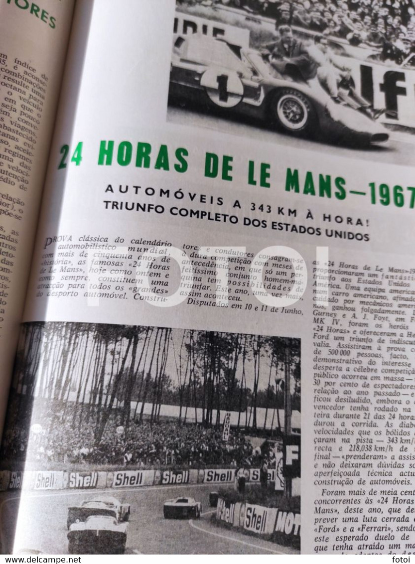 1967 POPE PAUL VI  ROLLS ROYCE MINI MORRIS FIAT 124 FORD MUSTANG LE MANS TEMPLARIOS TOMAR ACP AUTOMOVEL CLUB PORTUGAL