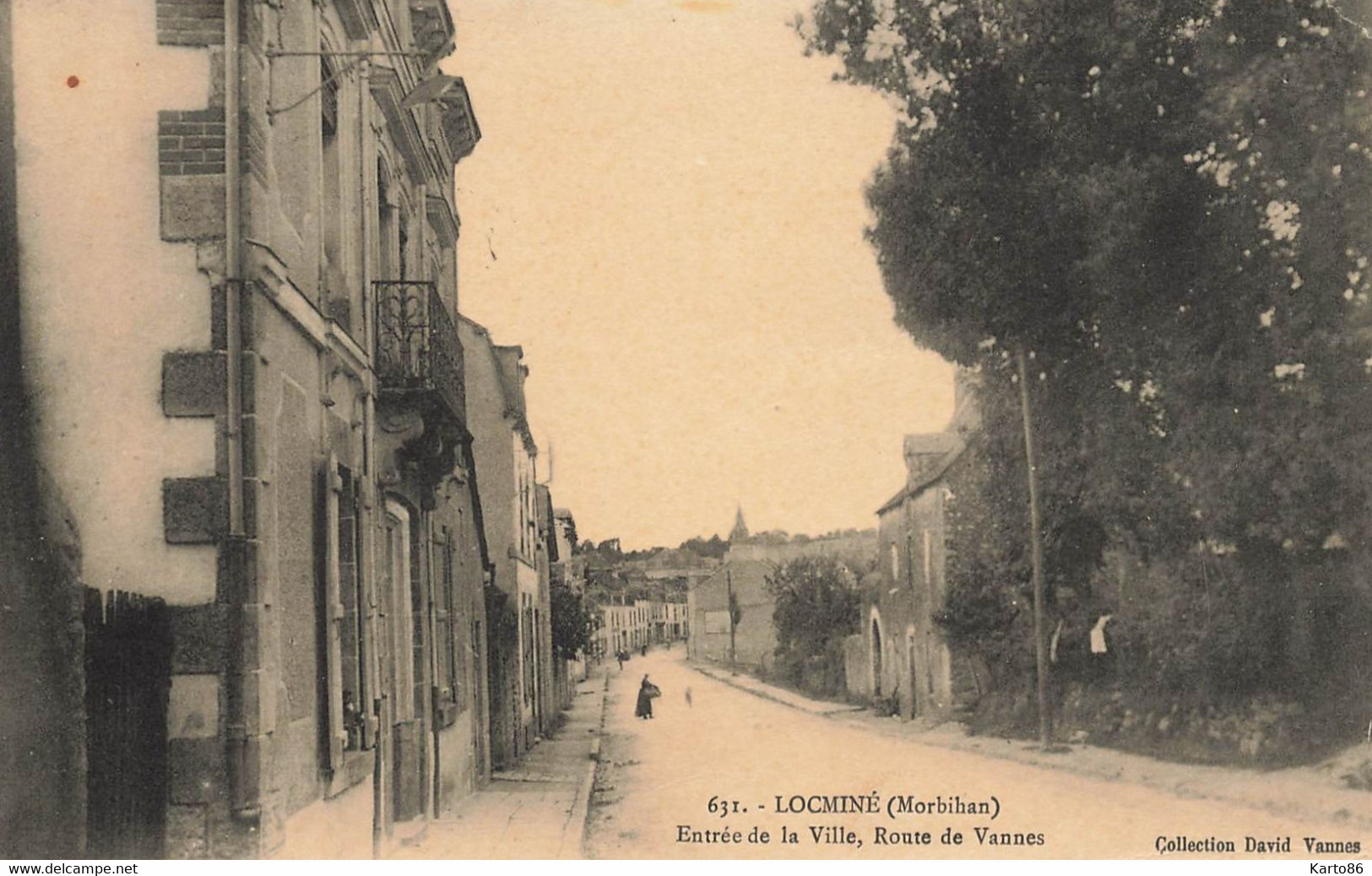 Locminé * Entrée De La Ville , Route De Vannes - Locmine