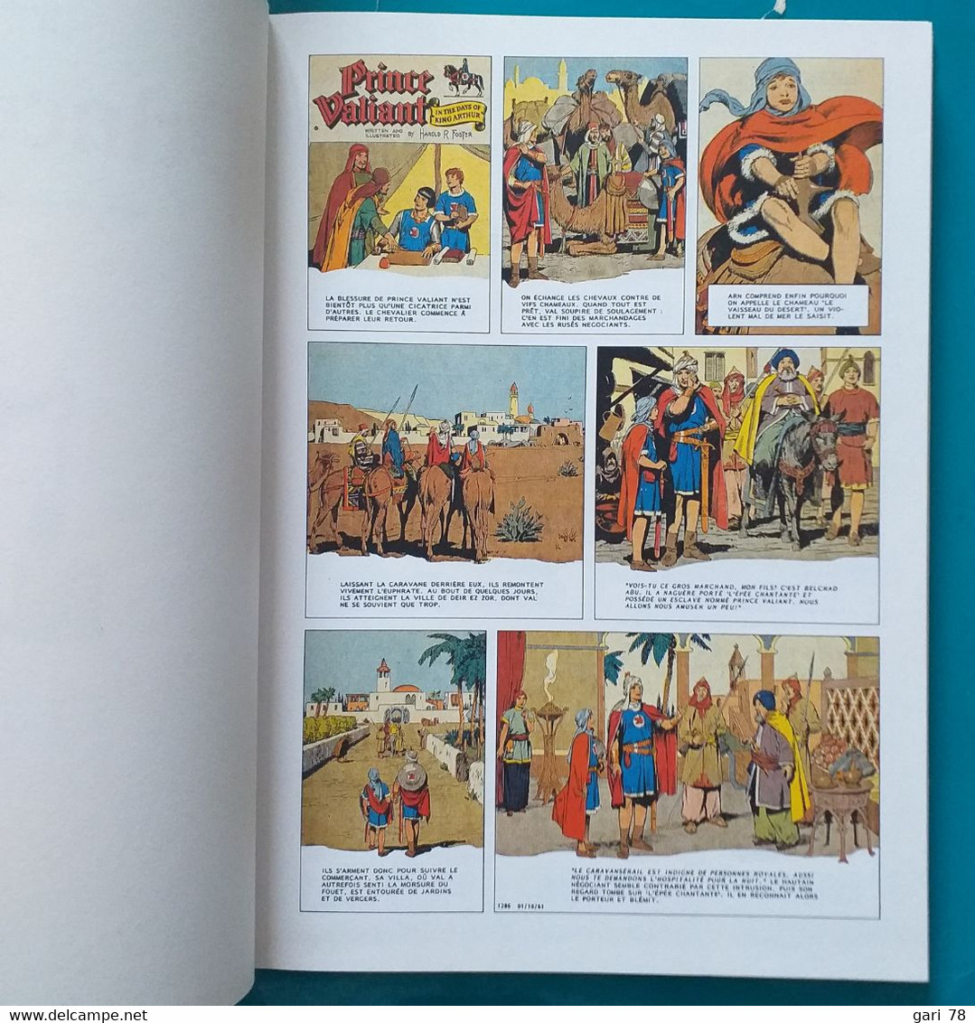 Harold R FOSTER Prince VALIANT Au Temps Du Roi Arthur, La Cité Maudite 1961-1963 - Prince Valiant