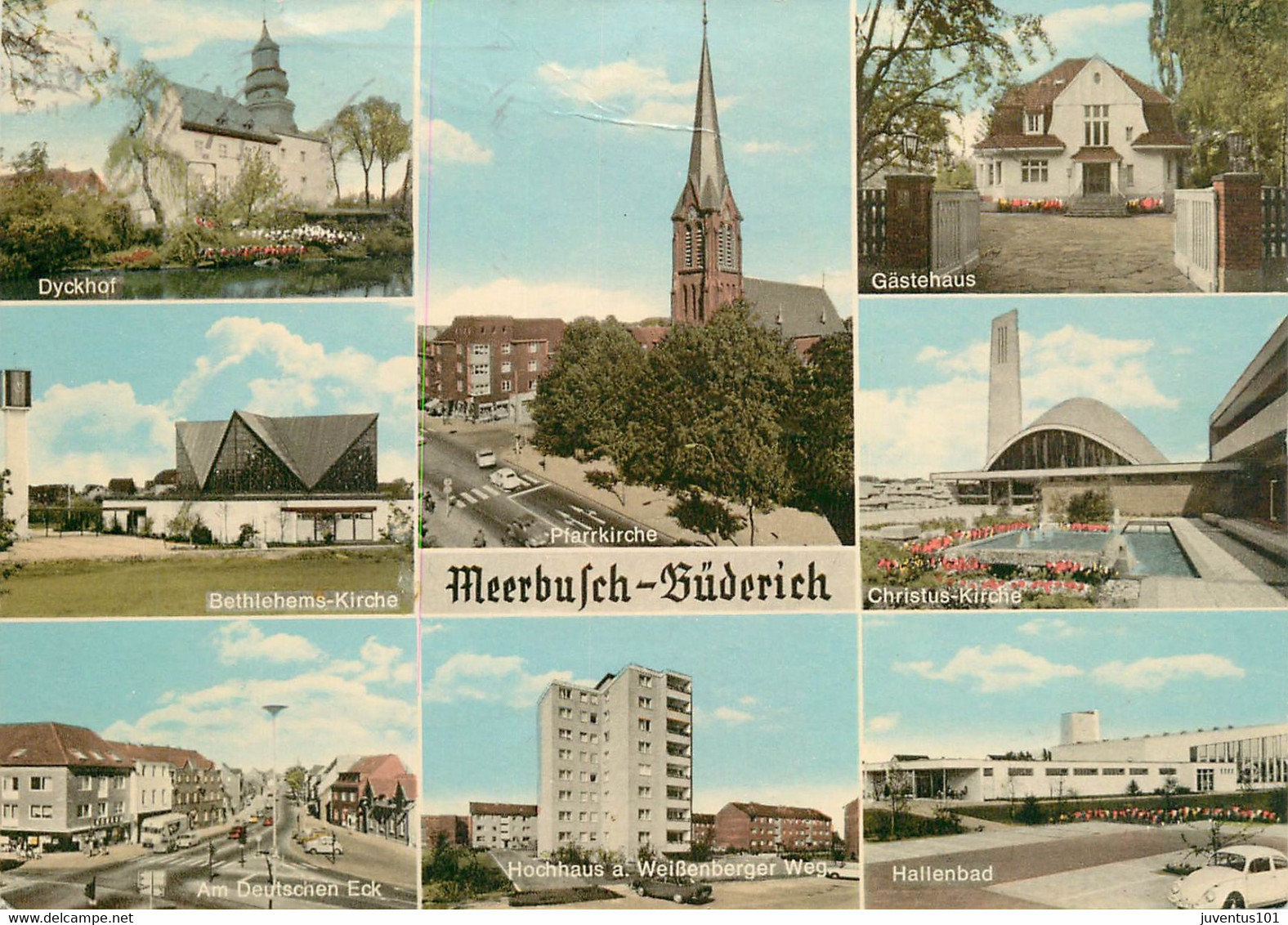 CPSM Meerbusch-Multivues-Timbre     L1996 - Meerbusch