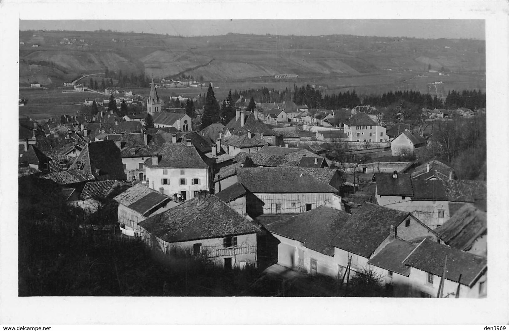 VIRIEU-sur-BOURBRE (Isère) - Vue D'ensemble - Photo-Carte - Virieu